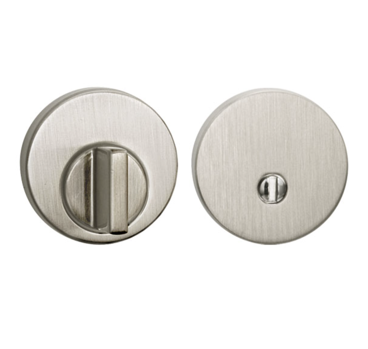 内部ドア用　間仕切錠（サテンニッケル）