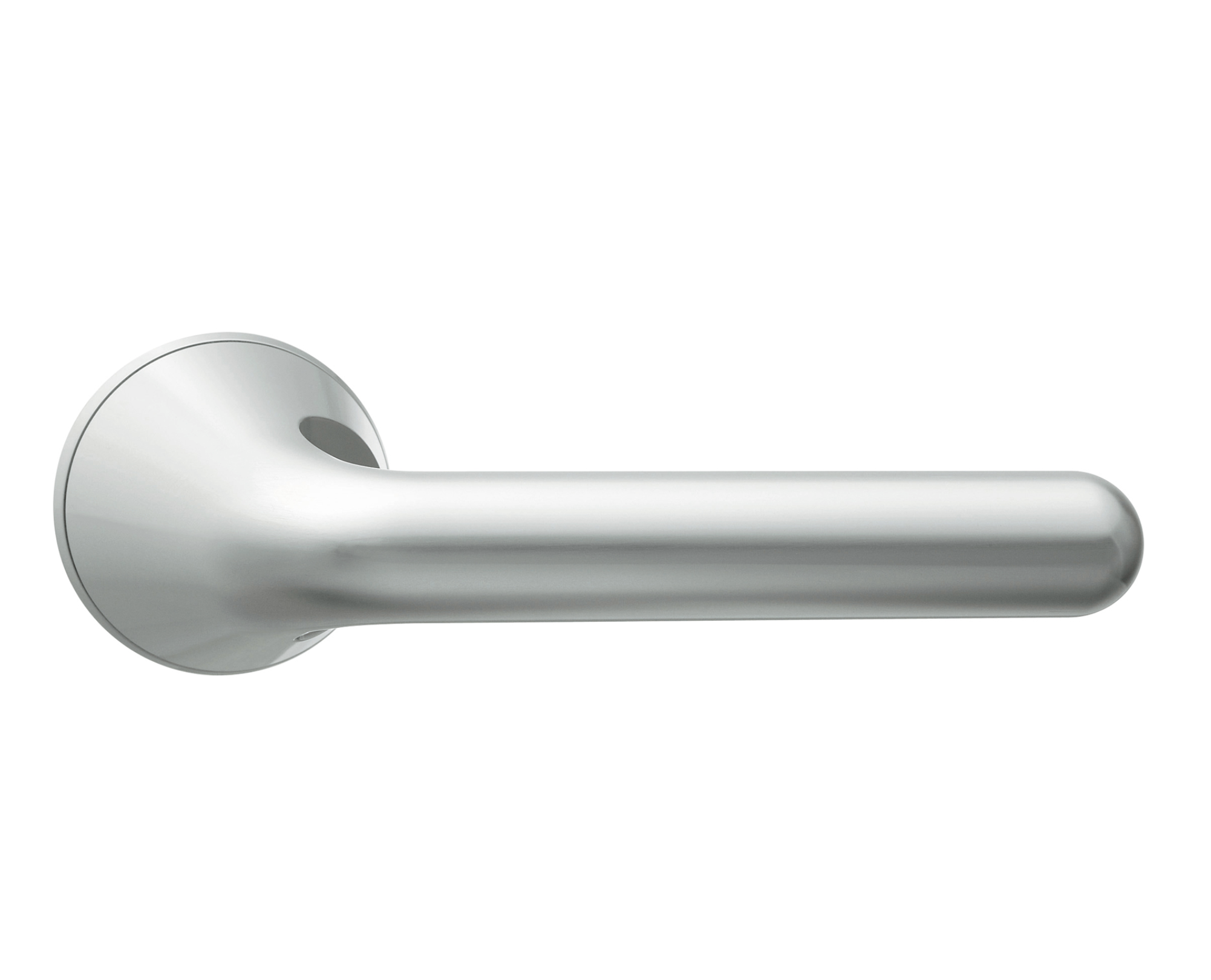 玄関ドアハンドル　148L-CA205-サテンシルバー