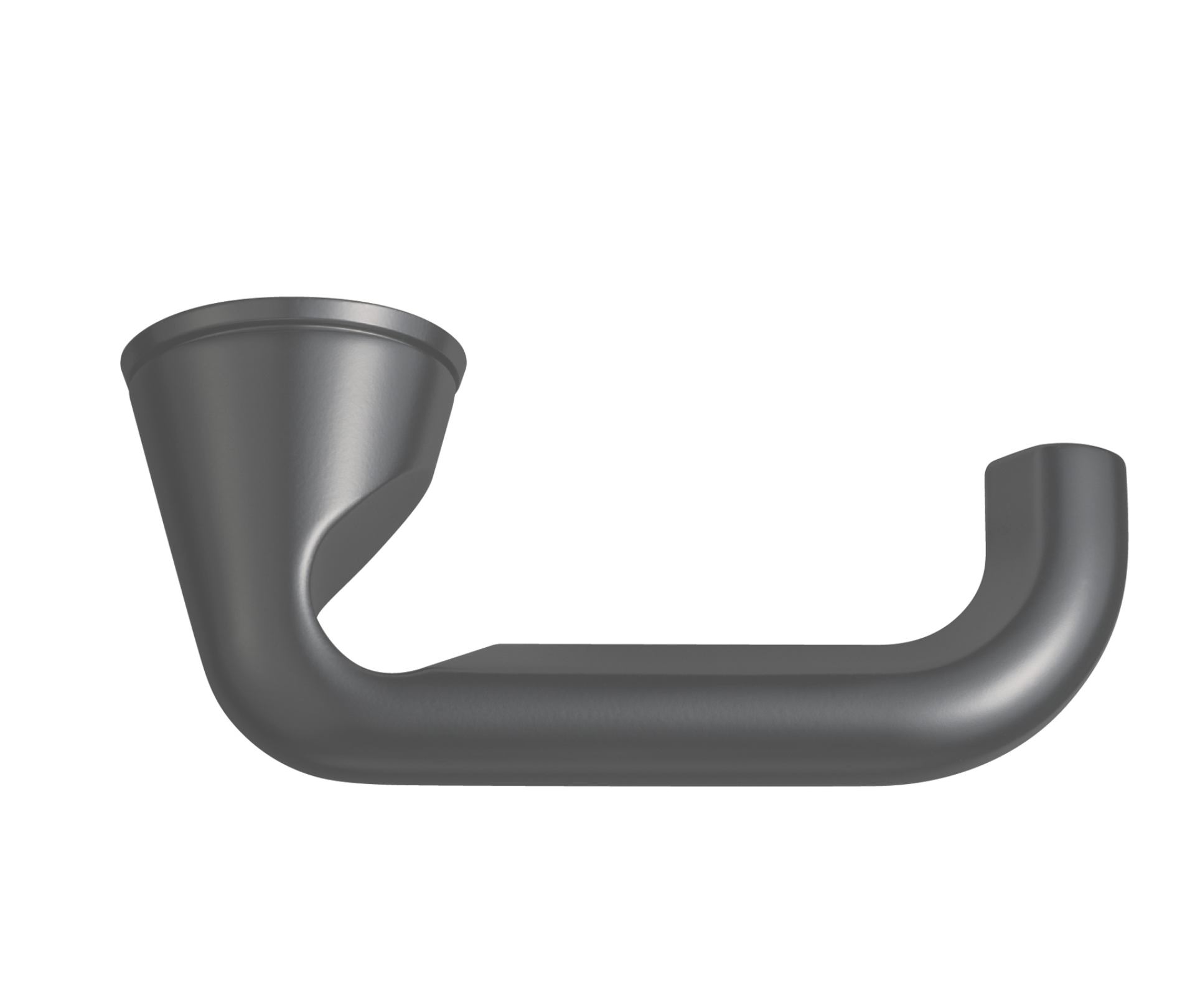 玄関ドアハンドル　149L-CA205-マットブラック