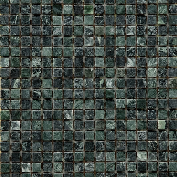大理石モザイク　エメラルドグリーン　0.09㎡／シート