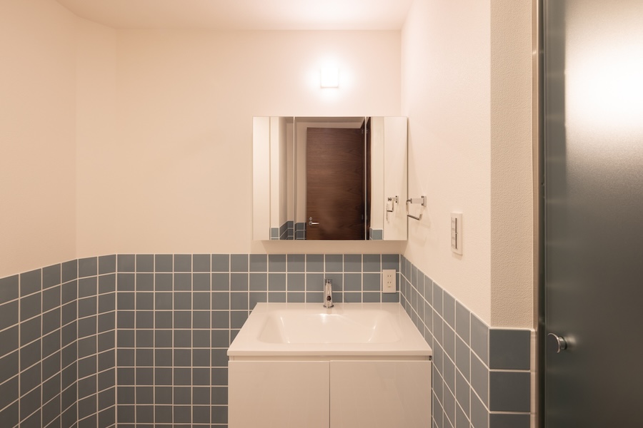 GT洗面台　750　マヨリカボウル