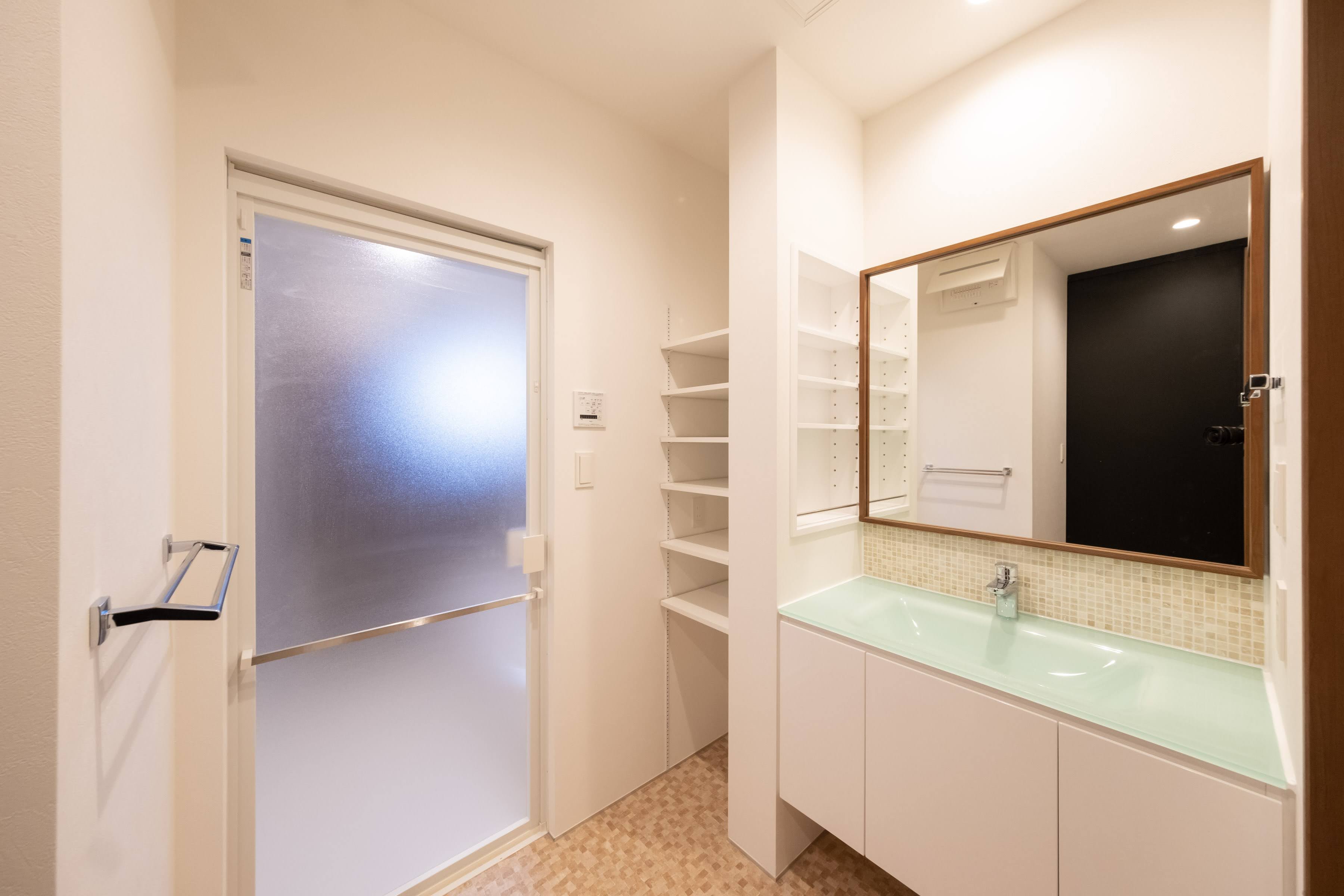 GT洗面台　1200　ガラスボウル