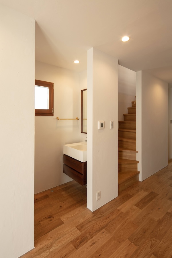 IT洗面台　600　キャビネット　ウォルナット