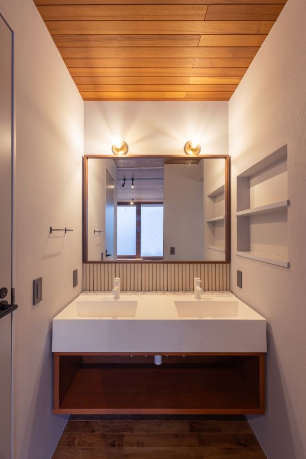 IT洗面台　1200　ボウル（水栓穴なし）